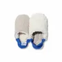 Chaussettes - JAPAN MADE Reversible room shoes / Hopping Nep Tweed × Sheep Boa - MERIPPA