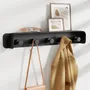 Shelves - KAPANOU AAA08-Black Wall Coat Rack - KAPANOU