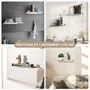 Etagères - KAPANOU étagères murales BBB08-White - KAPANOU