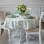 Placemats - Embroidered Placemats Green Petali - 6 pieces - ROSEBERRY HOME