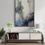 Aménagements pour bureau - « Brume » Série de peintures abstraites texturées faites à la main - MATISS ART STUDIO