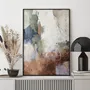 Aménagements pour bureau - « Brume » Série de peintures abstraites texturées faites à la main - MATISS ART STUDIO
