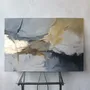 Office design and planning - « Desert » Series of handmade textured abstract paintings - MATISS ART STUDIO