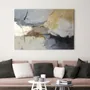 Office design and planning - « Desert » Series of handmade textured abstract paintings - MATISS ART STUDIO
