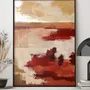 Aménagements pour bureau - « Estuary » Série de peintures abstraites texturées faites à la main - MATISS ART STUDIO