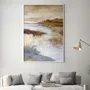 Aménagements pour bureau - « Calabria » Série de peintures abstraites texturées faites à la main - MATISS ART STUDIO