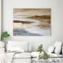 Aménagements pour bureau - « Calabria » Série de peintures abstraites texturées faites à la main - MATISS ART STUDIO