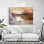 Aménagements pour bureau - « Calabria » Série de peintures abstraites texturées faites à la main - MATISS ART STUDIO