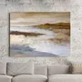 Aménagements pour bureau - « Calabria » Série de peintures abstraites texturées faites à la main - MATISS ART STUDIO