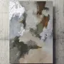 Office design and planning - « Velor » Series of handmade textured abstract paintings - MATISS ART STUDIO