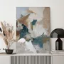 Office design and planning - « Velor » Series of handmade textured abstract paintings - MATISS ART STUDIO