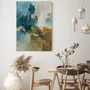Office design and planning - « Melody » Series of handmade textured abstract paintings - MATISS ART STUDIO