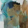 Office design and planning - « Thinness » Series of handmade textured abstract paintings - MATISS ART STUDIO