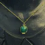 Jewelry - Necklace Byzance Agathe Gold Plated - FASCINATO