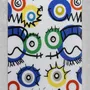 Garden textiles - Ojitos 45 x 45 outdoor cushion - Design by Juan de Lascurain - ARTDECORIS