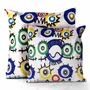 Garden textiles - Ojitos 45 x 45 outdoor cushion - Design by Juan de Lascurain - ARTDECORIS
