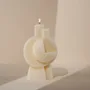 Candles - ENLACE.- Candle, based on the work by Sophie Bocher - ATELIER CIRE