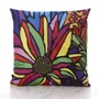 Garden textiles - Flowers 45 x 45 outdoor cushion - Design by Juan de Lascurain - ARTDECORIS