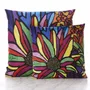 Garden textiles - Flowers 45 x 45 outdoor cushion - Design by Juan de Lascurain - ARTDECORIS