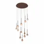 Hanging lights - Lucide CALINA - Pendant Light - Ø 70 cm - LED Dim. - 12x7W PREMIUM - LUCIDE