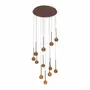 Hanging lights - Lucide CALINA - Pendant Light - Ø 70 cm - LED Dim. - 12x7W PREMIUM - LUCIDE