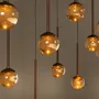 Hanging lights - Lucide CALINA - Pendant Light - Ø 70 cm - LED Dim. - 12x7W PREMIUM - LUCIDE