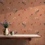 Other wall decoration - Dolores Pastel Orange wallpaper - TUMASOVA DESIGN