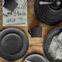 Platter and bowls - Neri Dinnerware Set, Black, Stoneware - BLOOMINGVILLE MULTIBRAND HOUSE
