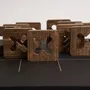 Objets de décoration - TRIS - Ensemble de jeu en bois Ovangkol - SHALL WE PLAY A GAME?