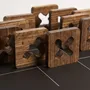 Objets de décoration - TRIS - Ensemble de jeu en bois Ovangkol - SHALL WE PLAY A GAME?