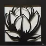 Other wall decoration - Black Paper Cut - Handmade Cutting - MAGNOLIA FLOWER - LUMBRA BY PELLAS