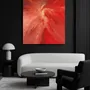 Paintings - "ROUGE ARGENT" Acrilyc painting - TURIK&ART (KSENIIA TURIK)