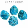 Savons - Savon SoapRocks Agathe Bleu 170 gr - SOAPROCKS