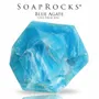Savons - Savon SoapRocks Agathe Bleu 170 gr - SOAPROCKS