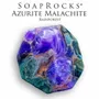 Savons - Savon SoapRocks Azurite Malachite 170 gr - SOAPROCKS