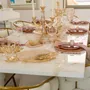 Flatware - 24-piece silver household set with pink handle - AULICA PROM ORF DIFFUSION