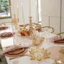 Flatware - 24-piece silver household set with pink handle - AULICA PROM ORF DIFFUSION