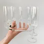 Wine accessories - Festa Sì! - Round perspex wine glass tray - EGOUNDESIGN