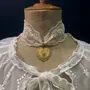Bijoux - Choker Rosaline - Dentelle blanche - FASCINATO