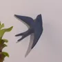 Outdoor decorative accessories - VOLAGE (Swallow) - Ephemerals - MONOCHROMIC CERAMIC