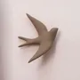 Outdoor decorative accessories - VOLAGE (Swallow) - Ephemerals - MONOCHROMIC CERAMIC