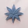 Accessoires de déco extérieure - JANIS (Fleur de badiane) - Ephémère - MONOCHROMIC CERAMIC
