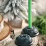 Objets de décoration - Coffret de 2 bougeoirs "Fleuriste" - CIERGERIE DES PREMONTRES
