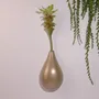 Outdoor decorative accessories - EARTHEN DROP (Soliflora for dried flowers) - Ephemerals - MONOCHROMIC CERAMIC