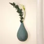 Outdoor decorative accessories - EARTHEN DROP (Soliflora for dried flowers) - Ephemerals - MONOCHROMIC CERAMIC