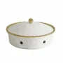 Platter and bowls - PB - Round Chafing Dish - GOLDEN SALERNO - PAMPA BAY