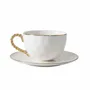 Mugs - PB - Teacup & Saucer - GOLDEN SALERNO - PAMPA BAY