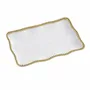 Platter and bowls - PB - Small Platter - 27.9x19.1x2.5cm - GOLDEN SALERNO - PAMPA BAY