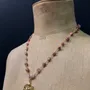 Bijoux - Collier Verona - Pierres Rhodonite - FASCINATO