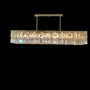 Suspensions - Lustre rectangulaire moderne 1309 - CRISTALUX LIGHTING DESIGN